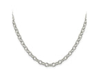 FJC Finejewelers 925 Sterling Silver Oval Cable Chain 20 Inches x 5.75 mm