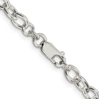 FJC Finejewelers 925 Sterling Silver Oval Cable Chain 24 Inches x 5.75 mm