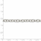 FJC Finejewelers 925 Sterling Silver Oval Cable Chain 24 Inches x 5.75 mm