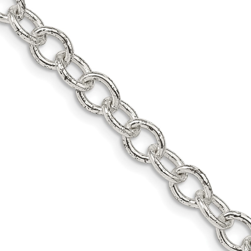 FJC Finejewelers 925 Sterling Silver Oval Cable Chain 24 Inches x 5.75 mm