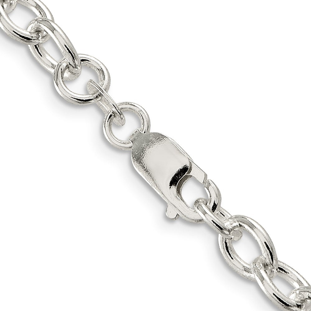FJC Finejewelers 925 Sterling Silver Oval Cable Chain 20 Inches x 6.8 mm
