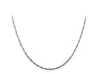 FJC Finejewelers 925 Sterling Silver Singapore Chain 14 Inches x 1.75 mm