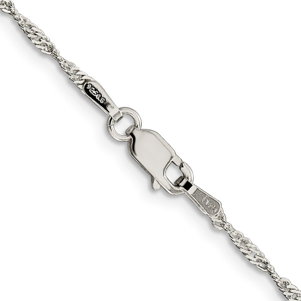 FJC Finejewelers 925 Sterling Silver Singapore Chain 20 Inches x 1.75 mm