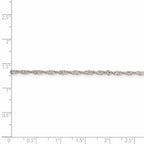FJC Finejewelers 925 Sterling Silver Singapore Chain 14 Inches x 2 mm