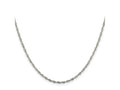 FJC Finejewelers 925 Sterling Silver Singapore Chain 22 Inches x 2 mm
