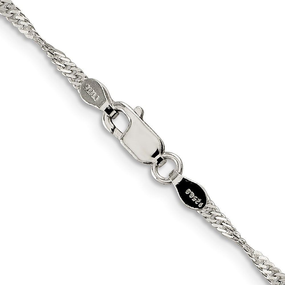 FJC Finejewelers 925 Sterling Silver Singapore Chain 26 Inches x 2 mm
