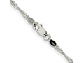 FJC Finejewelers 925 Sterling Silver Singapore Chain Anklet 9 Inches x 2 mm