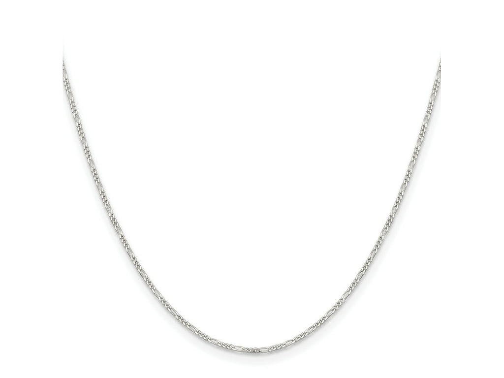 FJC Finejewelers 925 Sterling Silver Figaro Chain 20 Inches x 1.2 mm