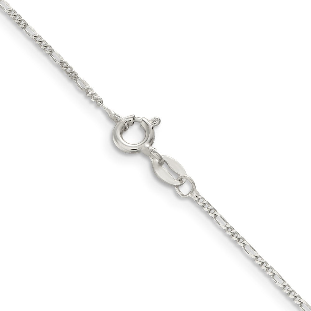 FJC Finejewelers 925 Sterling Silver Figaro Bracelet Chain 7 Inches x 1.2 mm