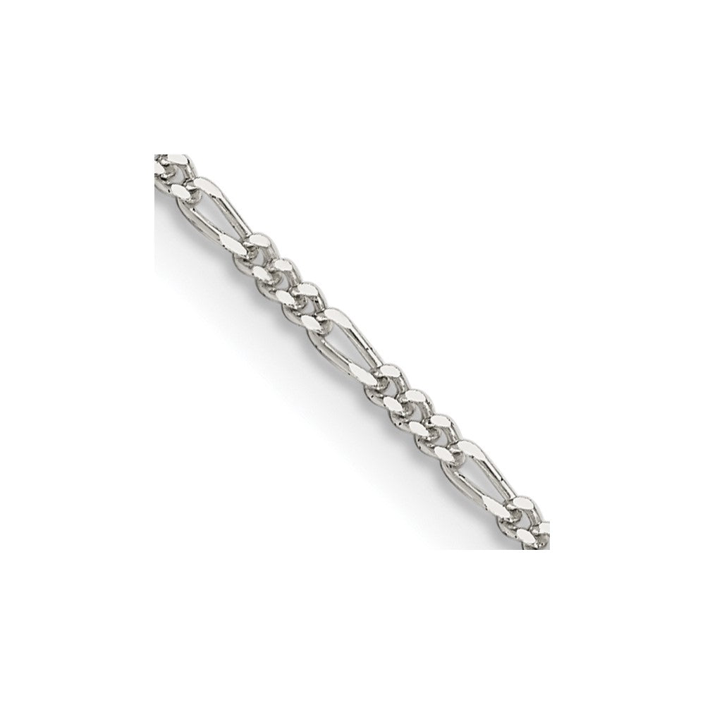 FJC Finejewelers 925 Sterling Silver Figaro Chain 18 Inches x 1.4 mm