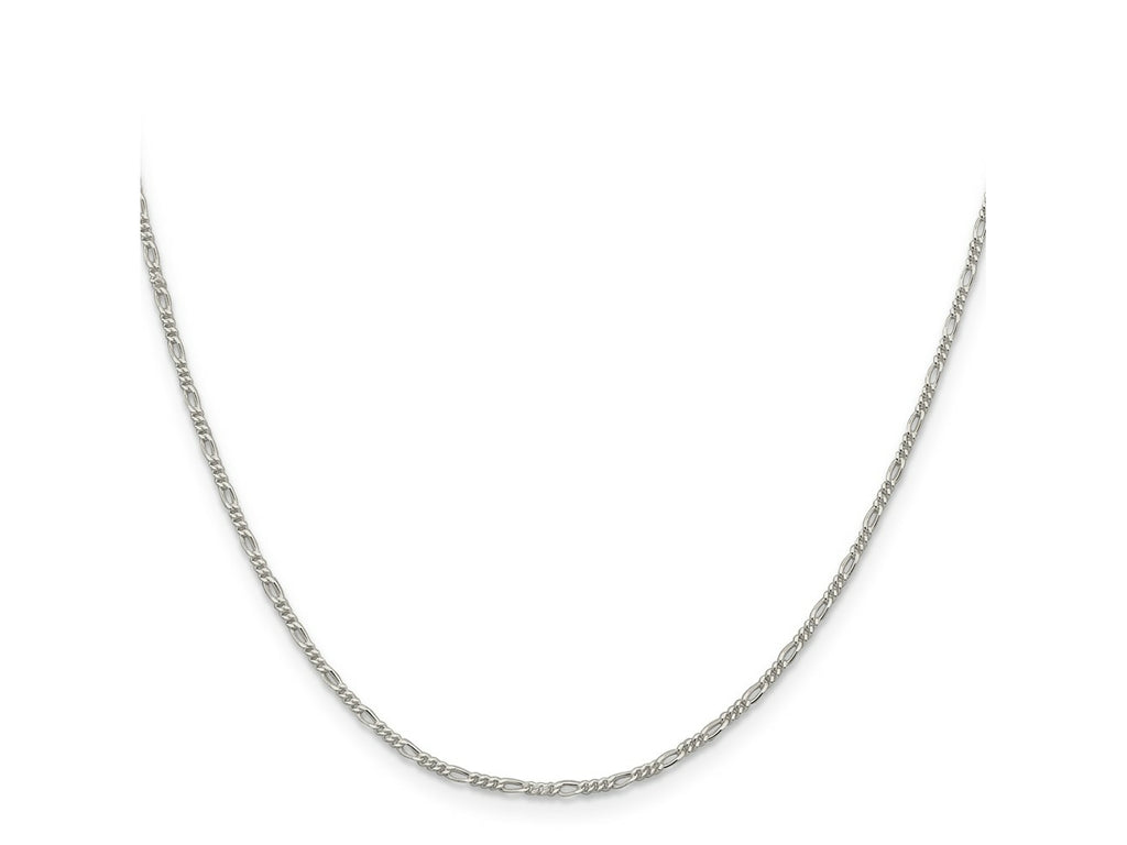 FJC Finejewelers 925 Sterling Silver Figaro Chain 20 Inches x 1.4 mm