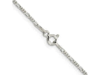 FJC Finejewelers 925 Sterling Silver 1.4mm Figaro Chain Anklet 9 Inches x 1 mm