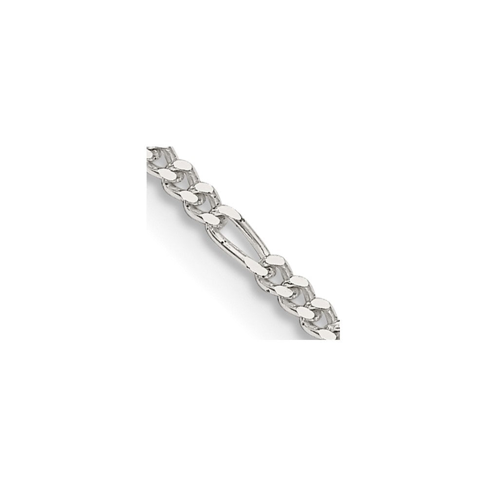 FJC Finejewelers 925 Sterling Silver Figaro Chain 18 Inches x 1.75 mm