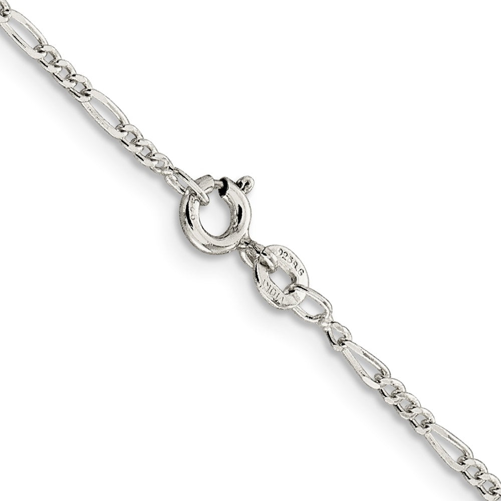 FJC Finejewelers 925 Sterling Silver Figaro Chain 24 Inches x 1.75 mm