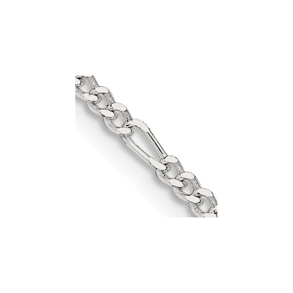 FJC Finejewelers 925 Sterling Silver Figaro Chain 16 Inches x 2.25 mm