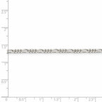 FJC Finejewelers 925 Sterling Silver Figaro Chain 16 Inches x 2.85 mm
