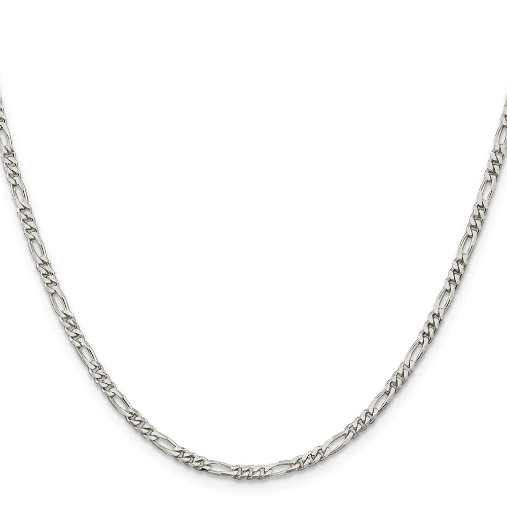 FJC Finejewelers 925 Sterling Silver Figaro Bracelet Chain 6 Inches x 2.85 mm