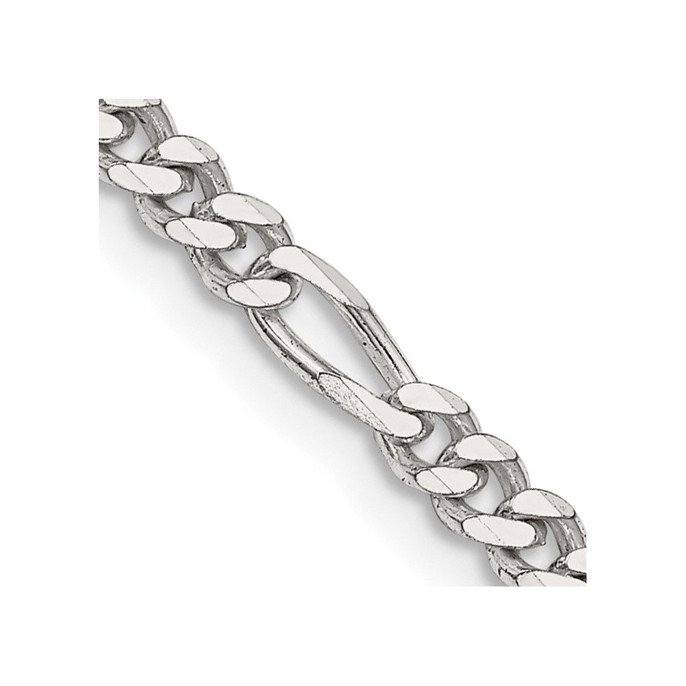 FJC Finejewelers 925 Sterling Silver Figaro Chain 20 Inches x 3.5 mm