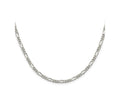 FJC Finejewelers 925 Sterling Silver Figaro Chain 20 Inches x 3.5 mm