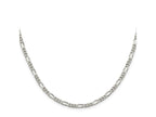 FJC Finejewelers 925 Sterling Silver Figaro Chain 20 Inches x 3.5 mm