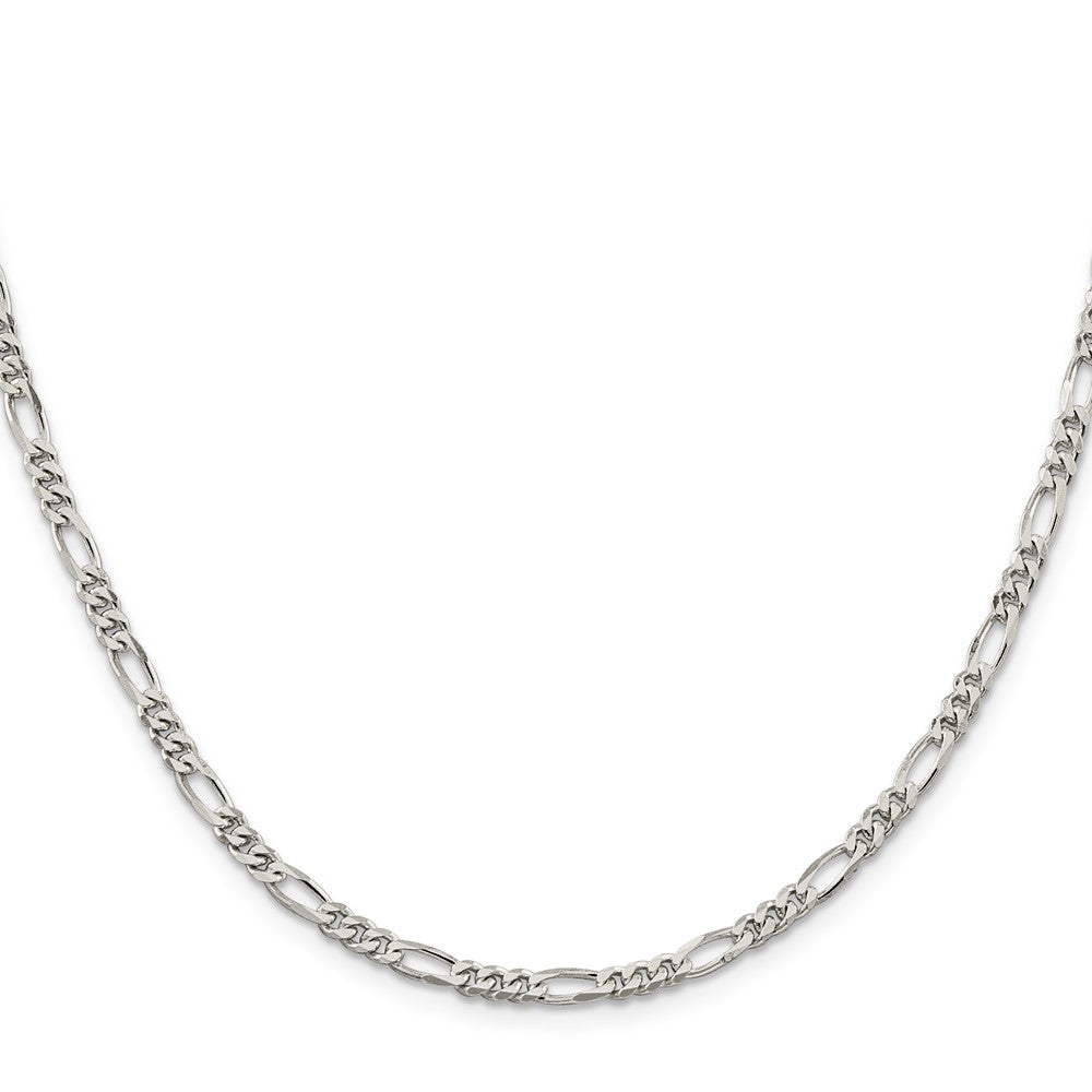 FJC Finejewelers 925 Sterling Silver Figaro Bracelet Chain 7 Inches x 3.5 mm