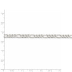 FJC Finejewelers 925 Sterling Silver Figaro Chain 20 Inches x 4.5 mm