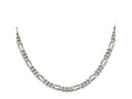 FJC Finejewelers 925 Sterling Silver Figaro Chain 24 Inches x 5.5 mm