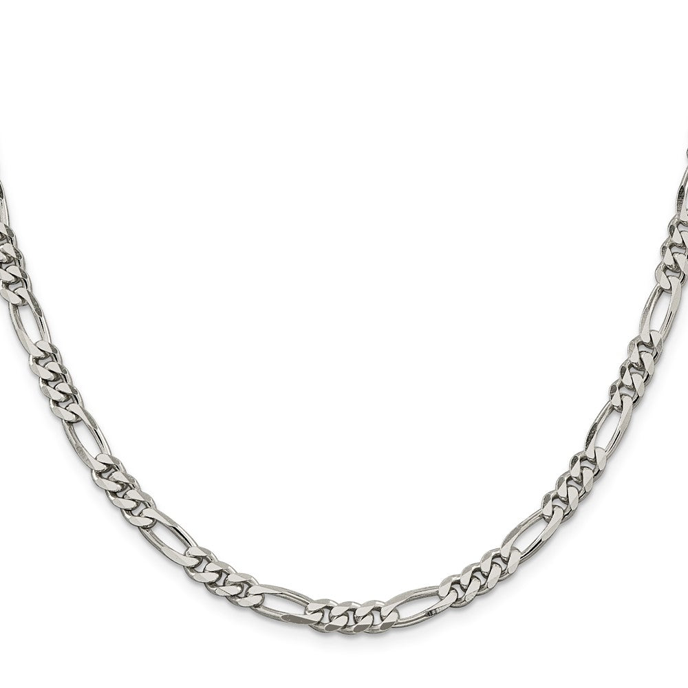 FJC Finejewelers 925 Sterling Silver Figaro Bracelet Chain 7 Inches x 5.5 mm