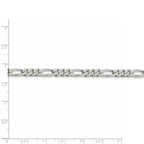FJC Finejewelers 925 Sterling Silver Figaro Bracelet Chain 7 Inches x 5.5 mm