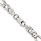 FJC Finejewelers 925 Sterling Silver Figaro Chain 18 Inches x 6.75 mm