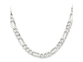 FJC Finejewelers 925 Sterling Silver Rhodium Plated Figaro Chain 26 Inches x 7.5 mm