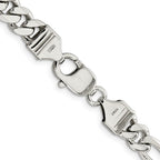 FJC Finejewelers 925 Sterling Silver Figaro Chain 18 Inches x 8 mm