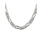 FJC Finejewelers 925 Sterling Silver Figaro Chain 18 Inches x 8 mm