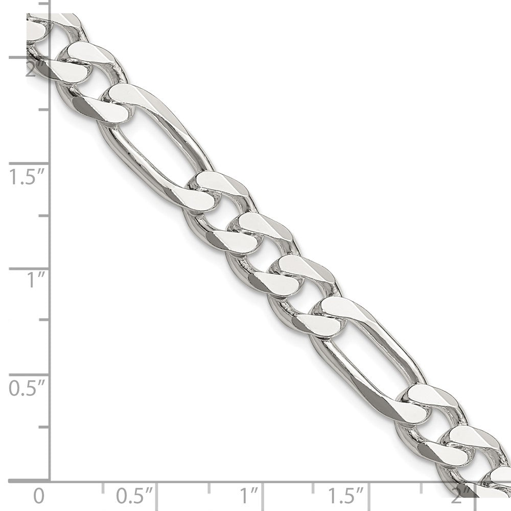 FJC Finejewelers 925 Sterling Silver Figaro Chain 20 Inches x 8 mm