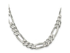 FJC Finejewelers 925 Sterling Silver Figaro Chain 20 Inches x 9 mm