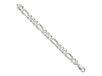 FJC Finejewelers 925 Sterling Silver Figaro Chain Bracelet 8 Inches x 10.75 mm