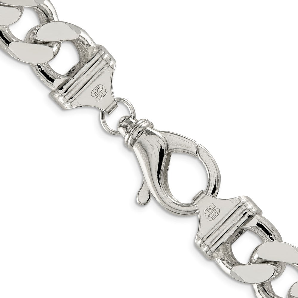 FJC Finejewelers 925 Sterling Silver Figaro Chain Bracelet 9 Inches x 15 mm