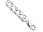 FJC Finejewelers 925 Sterling Silver Bright Cut Square Curb Chain Bracelet 8 Inches x 10.3 mm