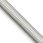 FJC Finejewelers 925 Sterling Silver Flat Oval Snake Chain 18 Inches x 6.25 mm