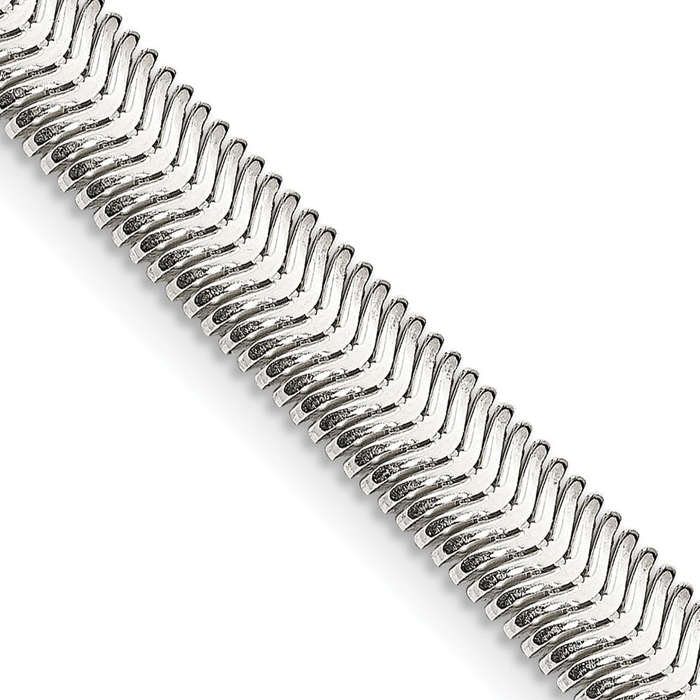 FJC Finejewelers 925 Sterling Silver Flat Oval Snake Chain 18 Inches x 6.25 mm