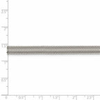 FJC Finejewelers 925 Sterling Silver Flat Oval Snake Chain 18 Inches x 6.25 mm