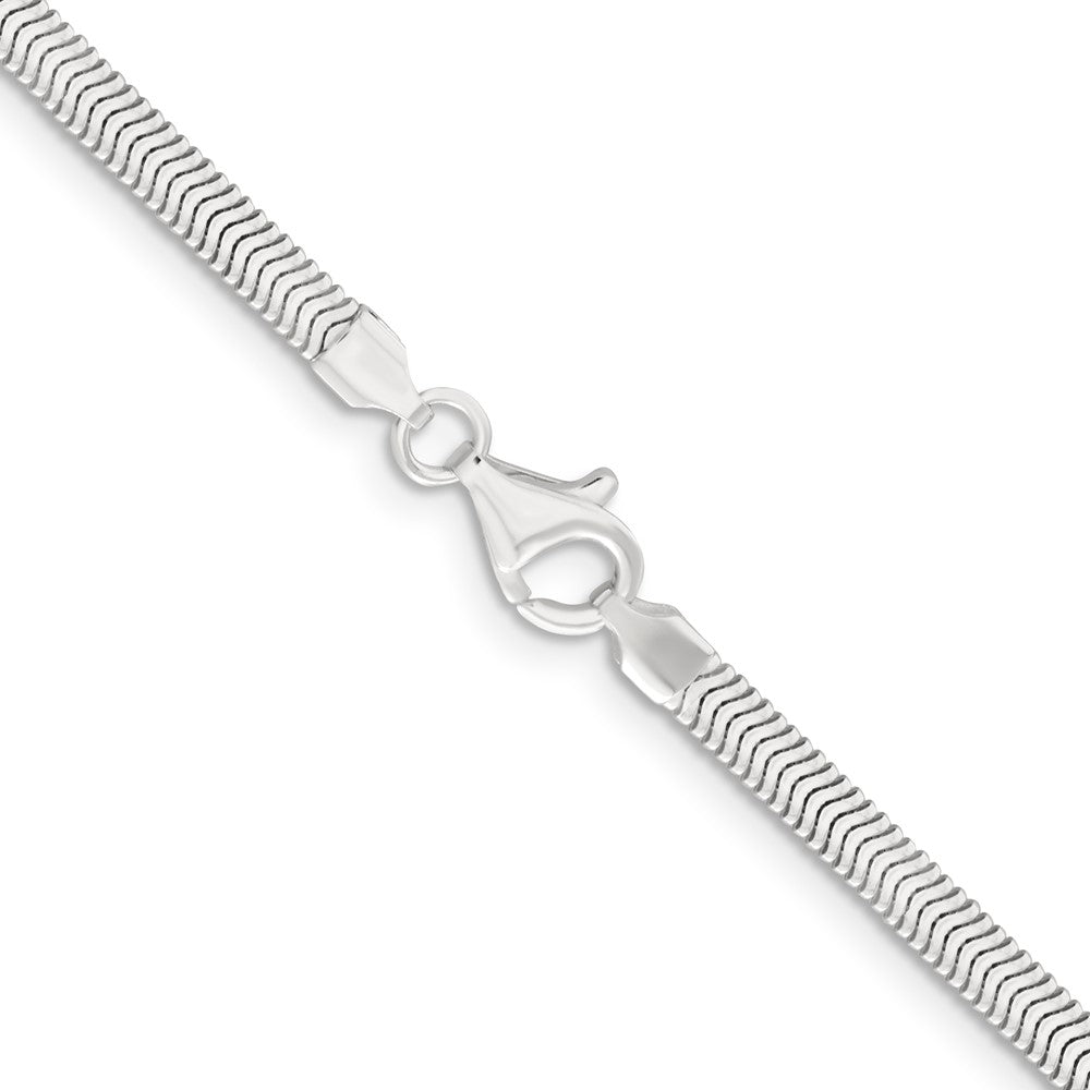 FJC Finejewelers 925 Sterling Silver Flat Oval Snake Chain 16 Inches x 3.3 mm