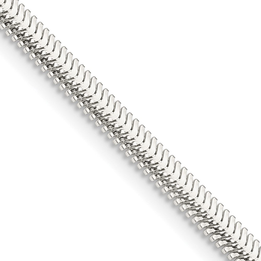 FJC Finejewelers 925 Sterling Silver Flat Oval Snake Chain 18 Inches x 3.3 mm