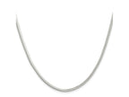 FJC Finejewelers 925 Sterling Silver Flat Oval Snake Chain 20 Inches x 3.3 mm
