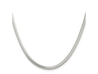 FJC Finejewelers 925 Sterling Silver 6-sided Oval Snake Chain 20 Inches x 3.5 mm