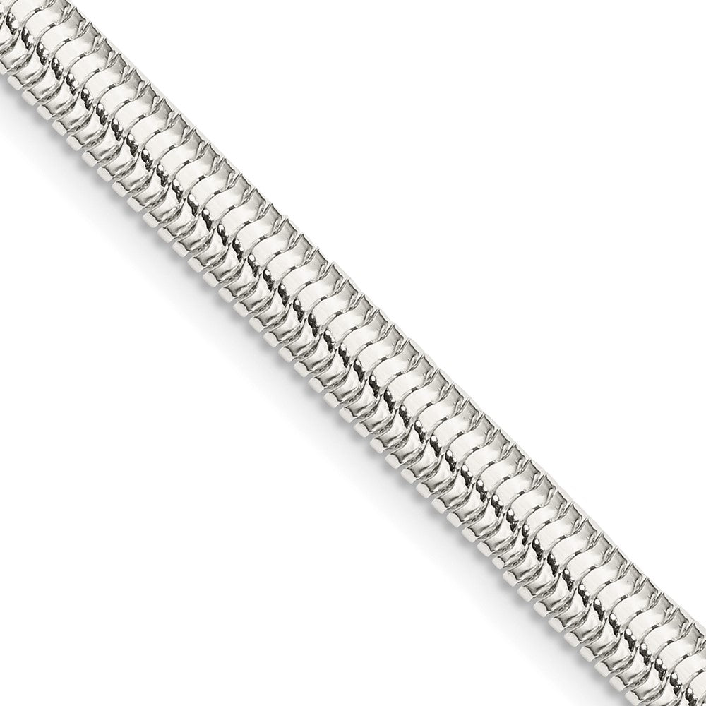 FJC Finejewelers 925 Sterling Silver 6-sided Oval Snake Chain 30 Inches x 5 mm