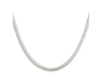 FJC Finejewelers 925 Sterling Silver 6-sided Oval Snake Chain 30 Inches x 5 mm