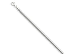 FJC Finejewelers 925 Sterling Silver Flat Oval Snake Chain Bracelet 7 Inches x 4.2 mm