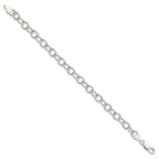 FJC Finejewelers 925 Sterling Silver Fancy Cable Bracelet 7.5 Inches x 6.75 mm