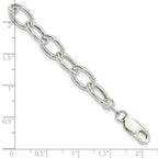 FJC Finejewelers 925 Sterling Silver Open Link Cable 8.50mm Bracelet 7.5 Inches